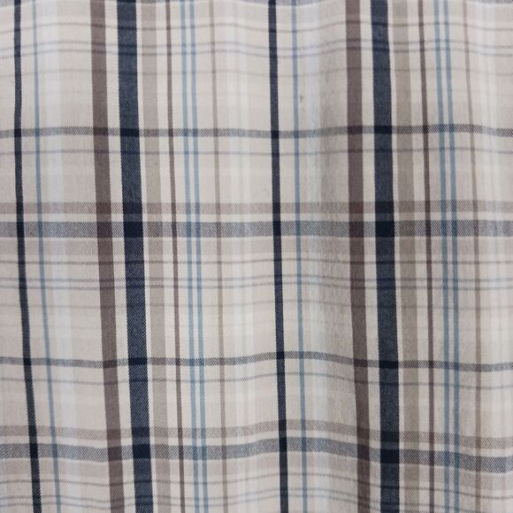 Columbia Men XL Omni-Wick Short Sleeve Button Up Shirt Plaid Pre-owned - Picture 5 of 5